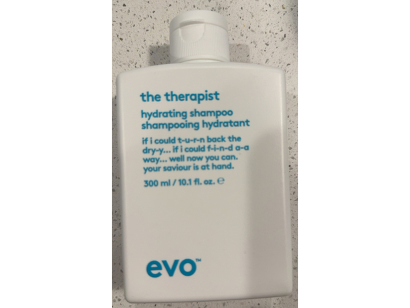 Evo The Therapist Hydrating Shampoo, 10.1 fl oz/300 mL