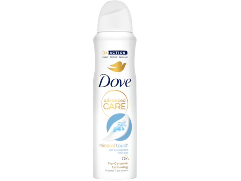Dove Advanced Care Anti-Perspirant, Mineral Touch, 5 fl oz/150 mL