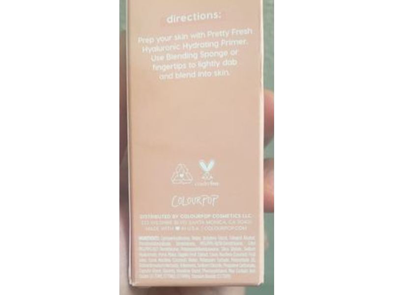 ColourPop Pretty Fresh Tinted Moisturizer, Medium Dark 14W, 1.45 fl oz