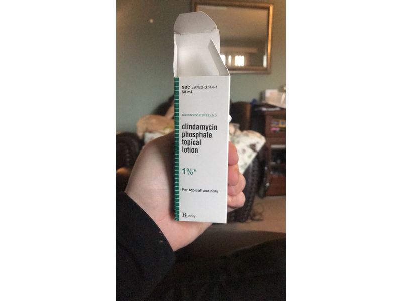 Clindamycin Phosphate Topical Lotion 1 (RX), Greenstone, 60 mL