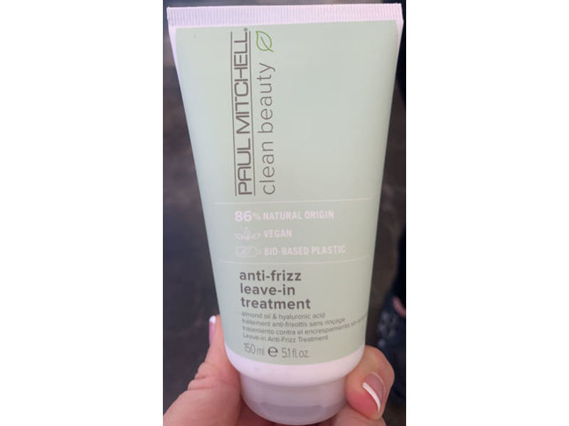 Paul Mitchell Clean Beauty Anti-Frizz Leave-In Treatment, 5.1 fl oz/150 mL