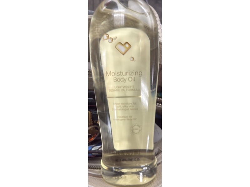 CVS Beauty Moisturizing Body Oil, Sesame Oil, 16 fl oz/473 mL