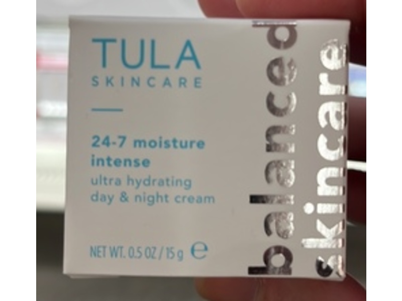 Tula Skin Care 24-7 Moisture Intense Ultra Hydrating Day & Night Cream, 0.5 oz/15 g