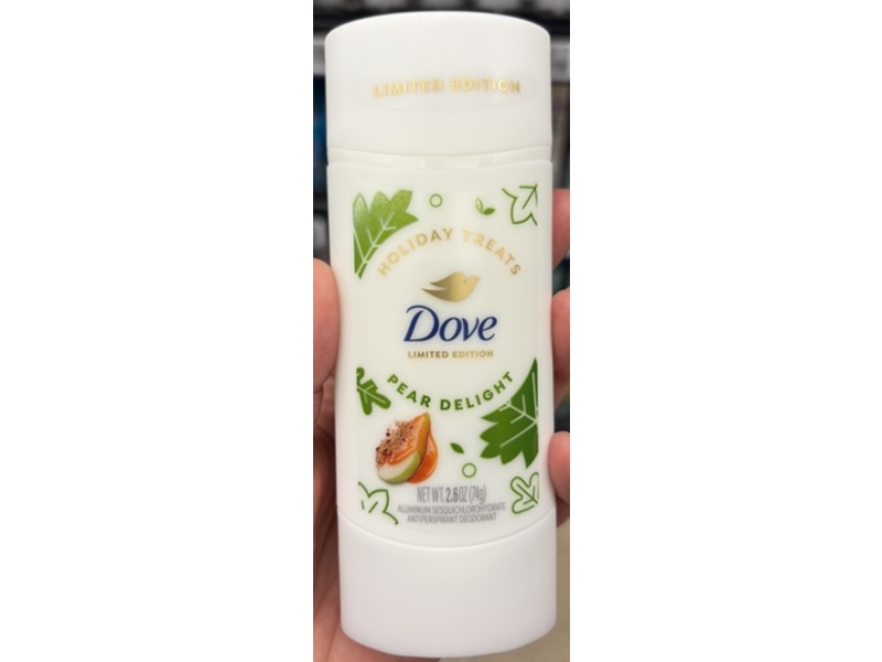 Dove Antiperspirant Deodorant, Pear Delight, 2.6 oz/74 g