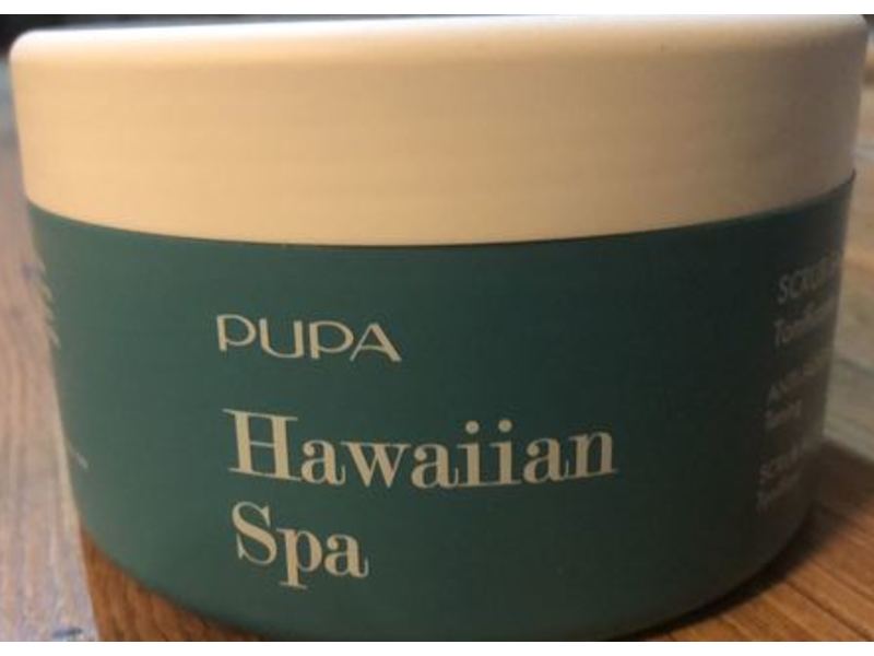 Pupa Milano Hawaiian Spa Anti-Fatigue Saline Scrub Jar, 006, 12.34 oz/350 G