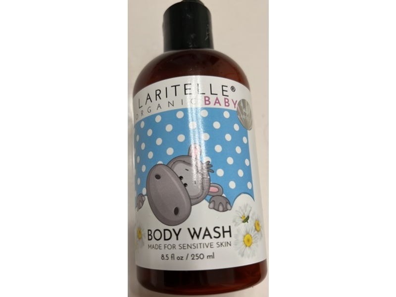 Laritelle Organic baby Body Wash, 8.5 fl oz/250 mL