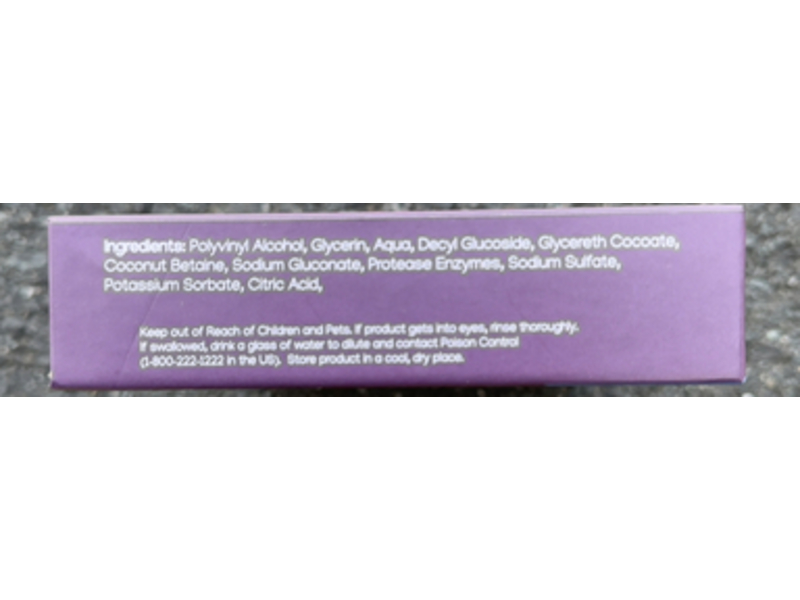 Nantucket Footprint Laundry Detergent Strips, 48 Loads, 3.2 oz/90 g