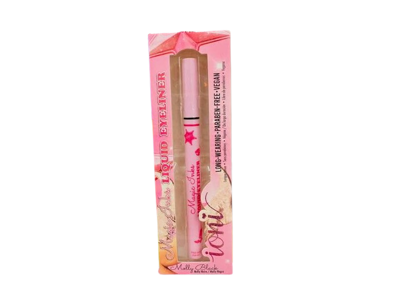 Ioni Pink Cowgirl Magic Inks Liquid Eyeliner, Molly Black, 0.02 oz/0.6 mL