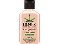 Hempz White Peach Rose & Peony Herbal Body Moisturizer, Travel Size - Image 2