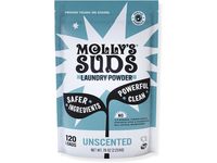 Molly's Suds Laundry Detergent Powder, Unscented, 120 Loads, 79 oz/2.23 kg - Image 2