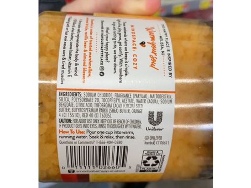 Find Your Happy Place Lazy Weekends Soaking Salts, Sweet Almond & Vanilla Bean, 20 oz