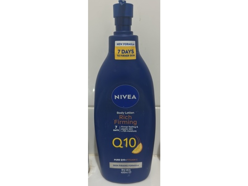 Nivea Rich Firming Body Lotion, Vitamin C, 400 mL
