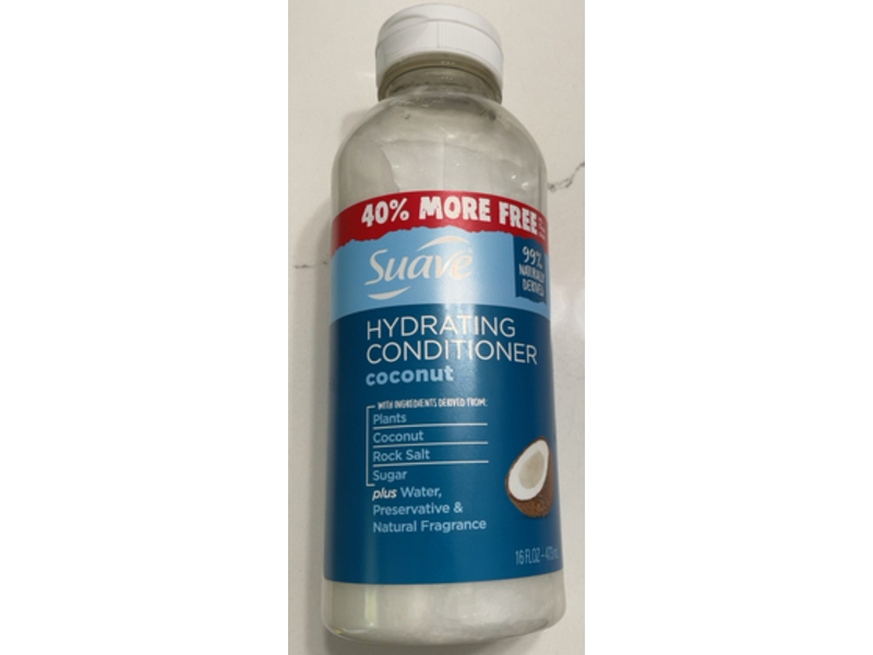 Suave Hydrating Conditioner, Coconut, 16 fl oz/473 mL
