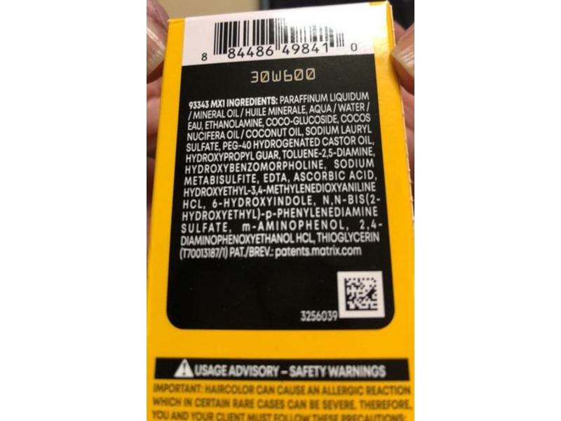 Matrix Coil Color Ammonia-Free Permanent Hair Color, 6N Light Brown Ne, 2.6 oz