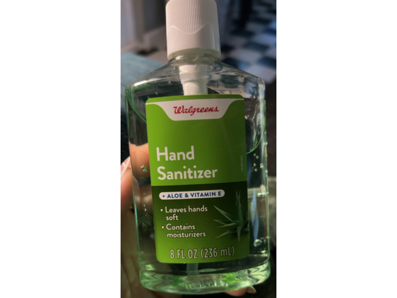 Walgreens Hand Sanitizer, 8 fl oz/236 mL