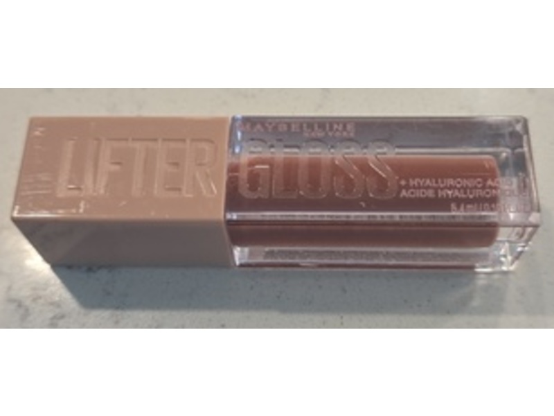 Maybelline New York Lifter Gloss, 27 Toffee, 0.18 fl oz/5.4 mL