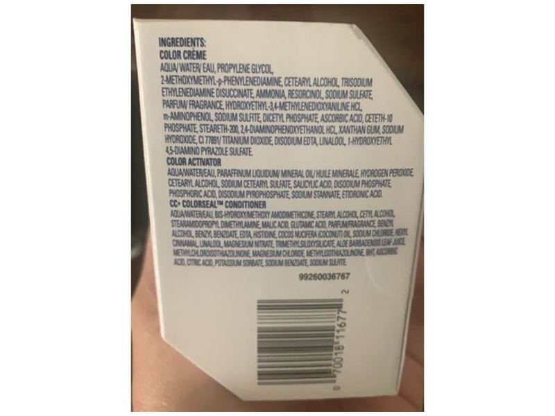 Clairol Nice'n Easy Permanent Hair Color, 2.5 Soft Black