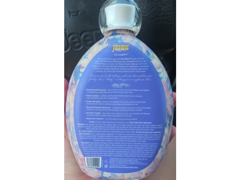 JWOWW Fit & Flirty Powerhouse BHA Bronzer, 13.5 fl oz/400 mL