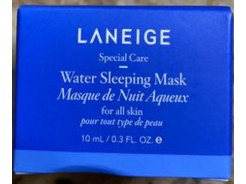 Laneige Water Sleeping Mask, 0.3 fl oz/10 mL
