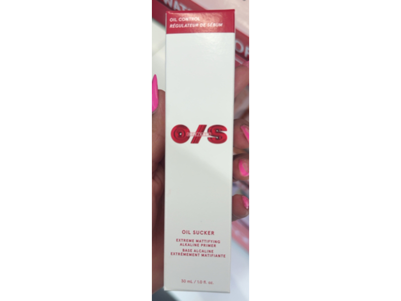 One/Size Oil Sucker Extreme Mattifying Alkaline Primer, 1.0 fl oz/30 mL