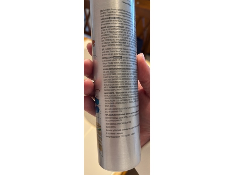 Kenra Professional Volume Spray, Coastal Breeze 25, 10 fl oz,283 g