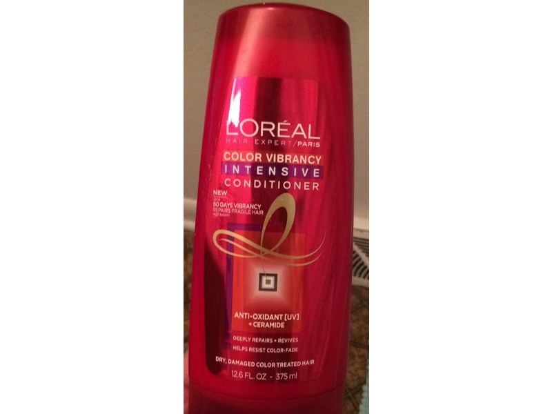 L'Oreal Paris Elvive Color Vibrancy Conditioner, Intensive, 12.6 fl oz/375 mL