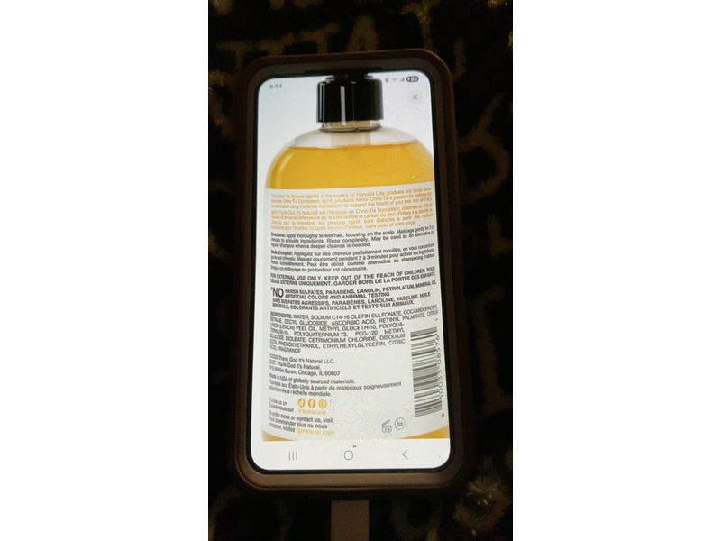 tgin Scalp Clarifying Shampoo, Lemon Oil, 12 fl oz/354 mL