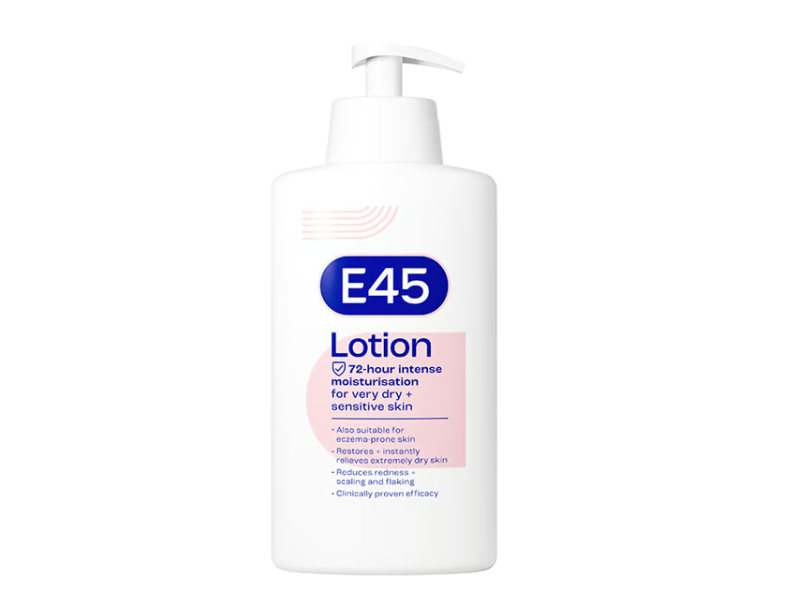 E45 Lotion, Dry+Sensitive Skin, 16.9 fl oz/500 mL