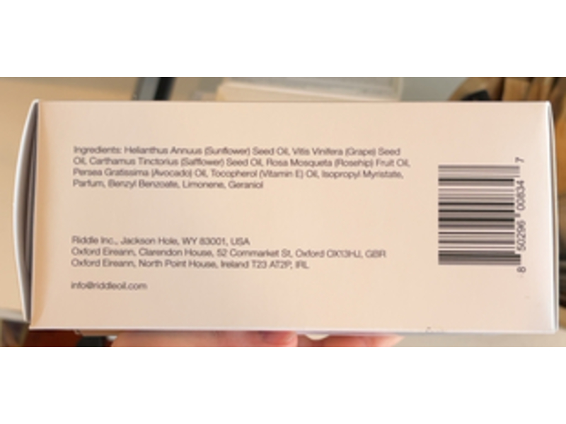 Riddle Oil Santal Bou'ee Scented Body Oil, 8 fl oz/240 mL