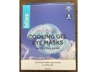 Bliss Cool With It Cooling Gel Eye Masks, Collagen, 8 Count - thumbnail 2