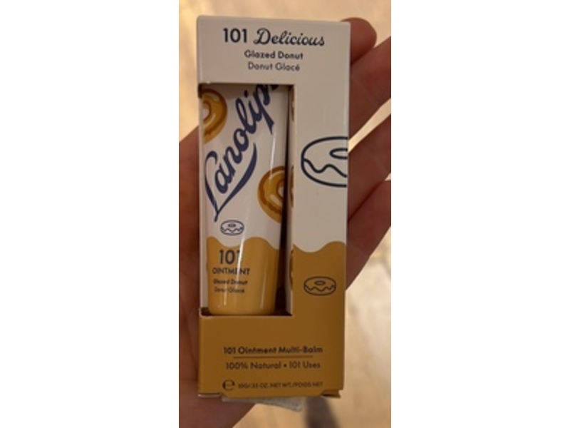 Lanolips 101 Ointment Multi-Balm, Glazed Donut, 0.35 oz/10 g