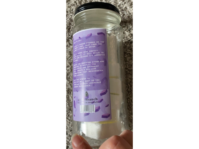 Olive Branch Wellness & Essentials Shower Streamers, Lavender Tree, 15.7 fl oz