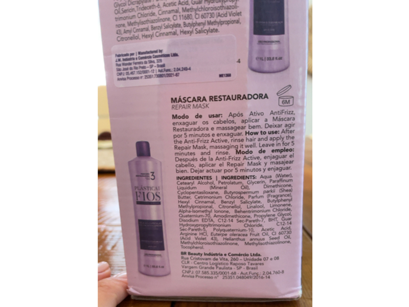 Cadiveu Hair Plastic Surgery Repair Mask, Arginine & Acai, 33.8 fl oz/1 L