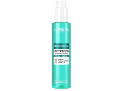 L'oreal Paris Bright Reveal Anti-Blemish Serum-In-Cleanser, Niacinamide + Salicylic Acid, 150 mL