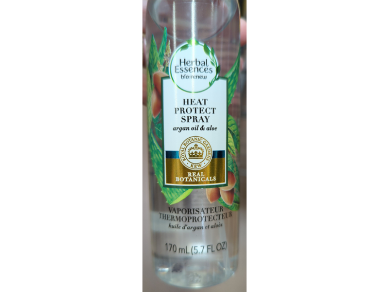 Herbal Essences Heat Protect Spray, Argan Oil & Aloe, 5.7 fl oz/170 mL