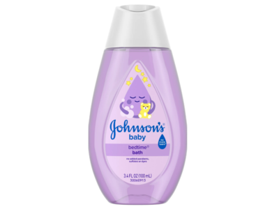 Johnson's Baby Bedtime Bath, 3.4 fl oz/100 mL