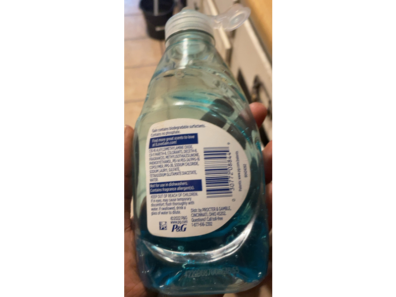 Gain Ultra Clean Dishwashing Liquid, Honey Berry Hula Scent, 8 fl oz/236 mL