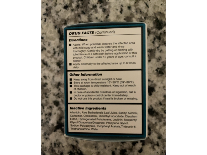 Ebanel Topical Anesthetic Cream, Numb 520, 1.35 oz/38 g