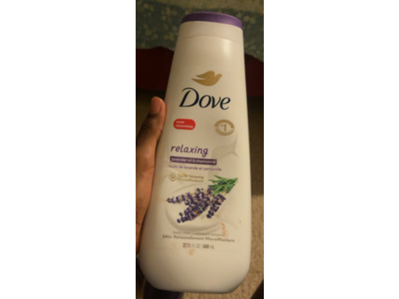 Dove Relaxing Body Wash, Lavender Oil & Chamomile, 23 fl oz/680 mL