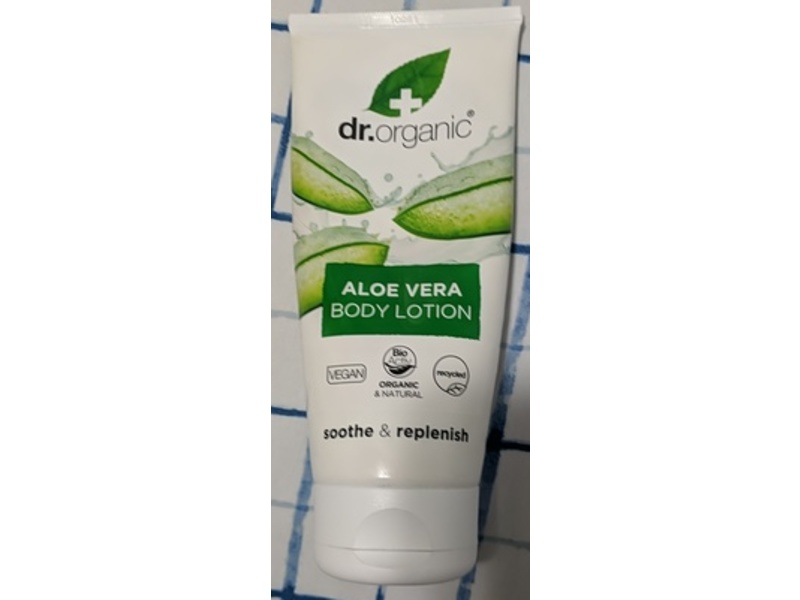 Dr. Organic Body Lotion, Aloe Vera, 200 mL
