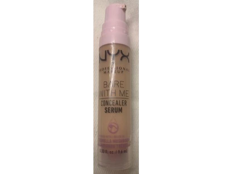NYX Professional Makeup Bare With Me Concealer Serum, Vanilla, 0.32 fl oz/9.6 mL