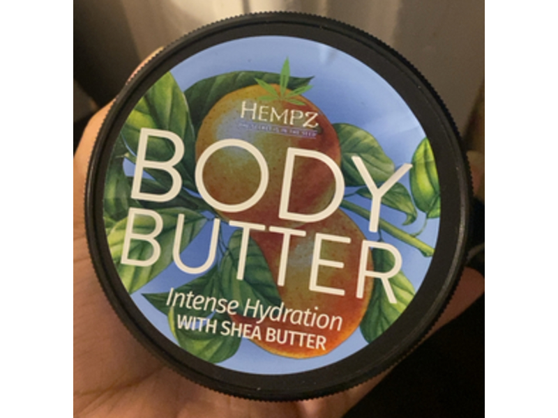 Hempz Intense Hydration Body Butter, Shea Butter, 8 oz/227 g