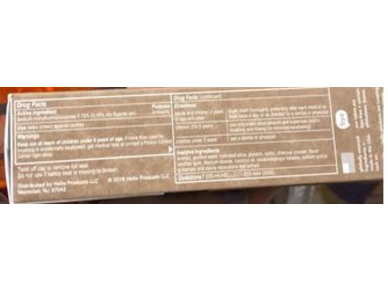 Hello Epic Whitening Fluoride Toothpaste, Activated Charcoal With Fresh Mint + Coconut Oil, 4 oz/113 g