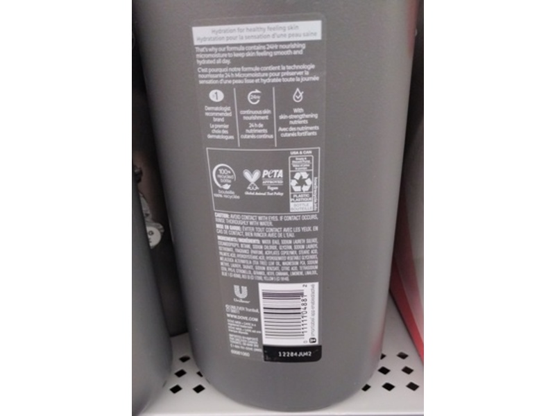 Dove Men + Care 3N1 Body+Face+Hair Wash, Tea Tree Oil, 30 fl oz/837 mL, 3 Count