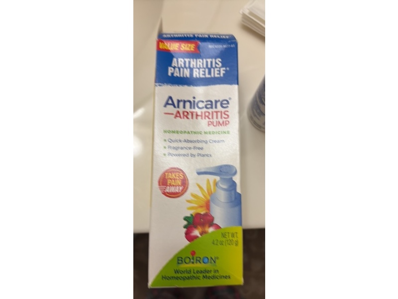 Boiron Arnicare Arthritis Pump, 4.2 oz/120 g
