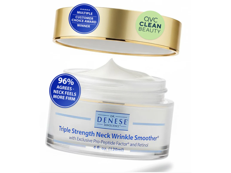 Dr. Denese Triple Strength Neck Wrinkle Smoother, 4 fl oz/120 mL