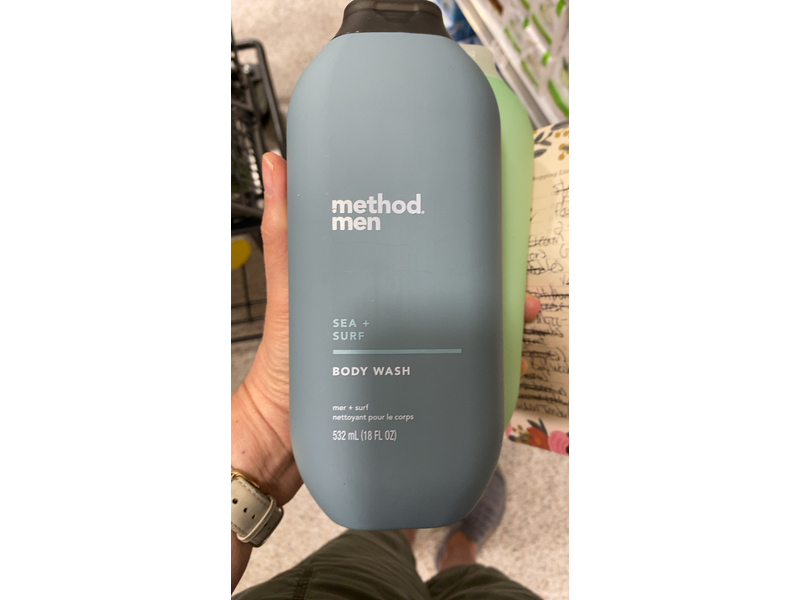 Method Men Body Wash, Sea + Surf, 532 mL/18 fl oz