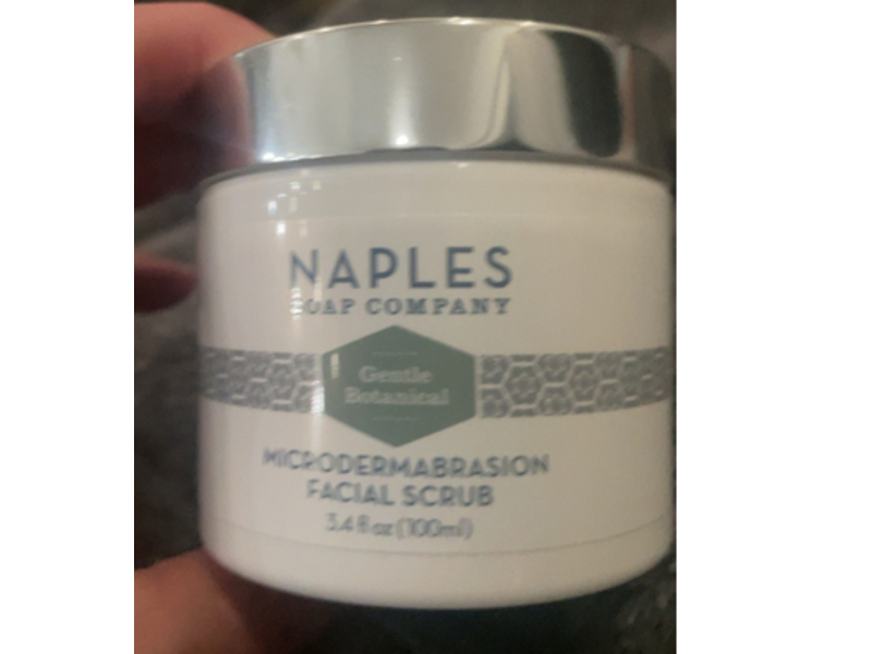 Naples Soap Company Microdermabrasion Facial Scrub, 3.4 fl oz/100 mL