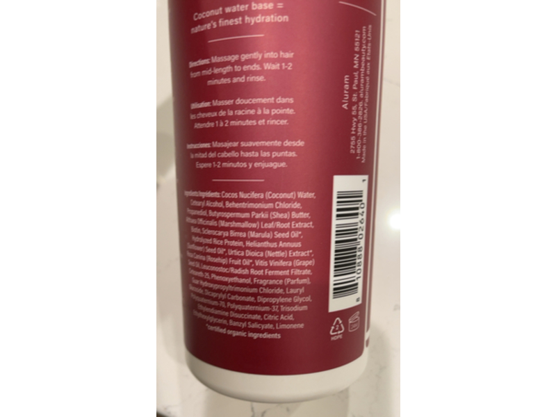 Aluram Clean Beauty Collection Volumizing Conditioner, 33.8 fl oz/1000 mL