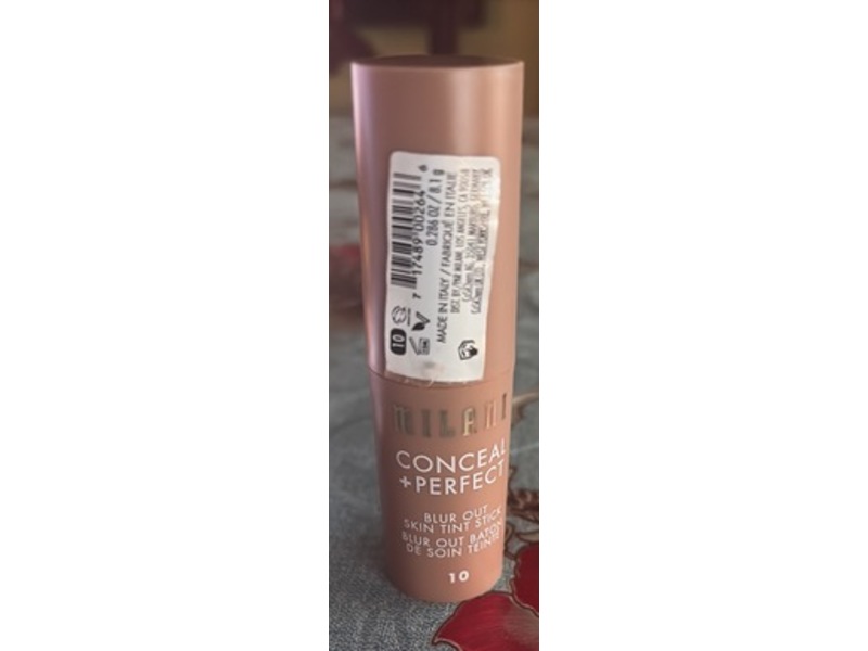 Milani Conceal + Perfect Blur Out Skin Tint Stick, 10 , 0.286 oz/8.1 g